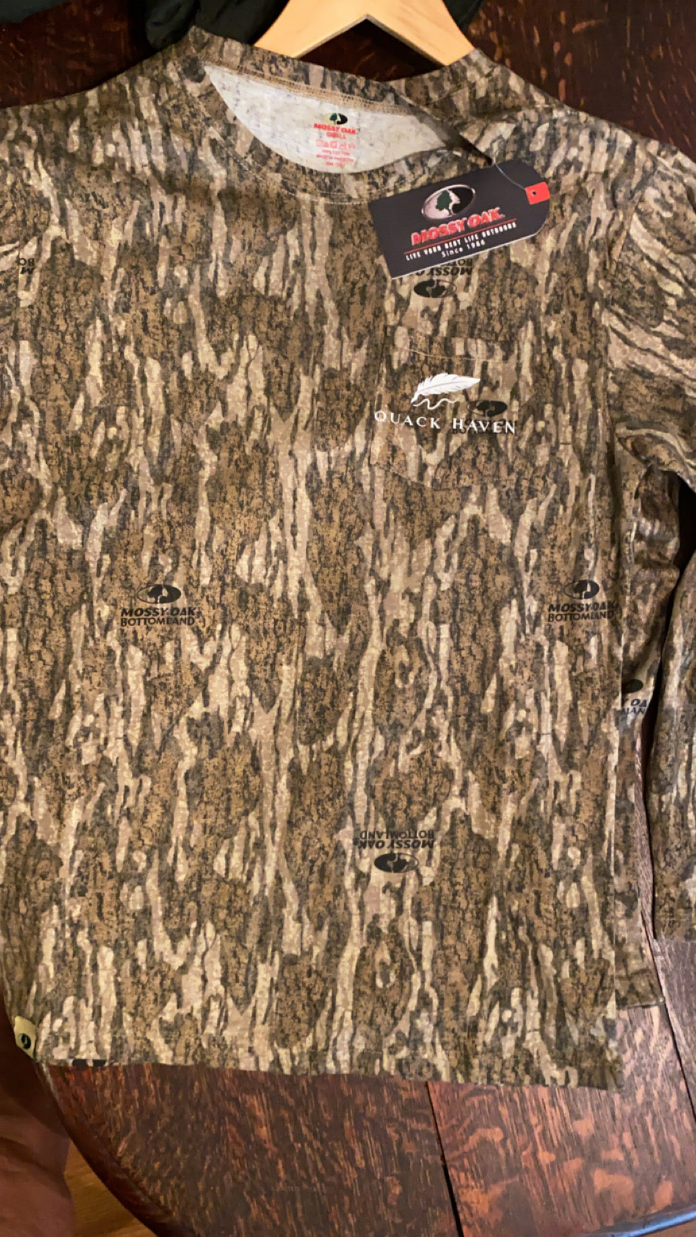 Bottomland Camo long sleeve t-shirt
