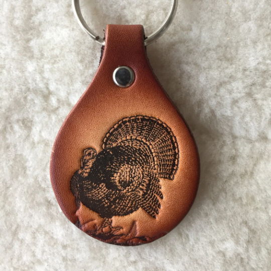 Wildlife Keychain - Hunting Fishing: Turkey