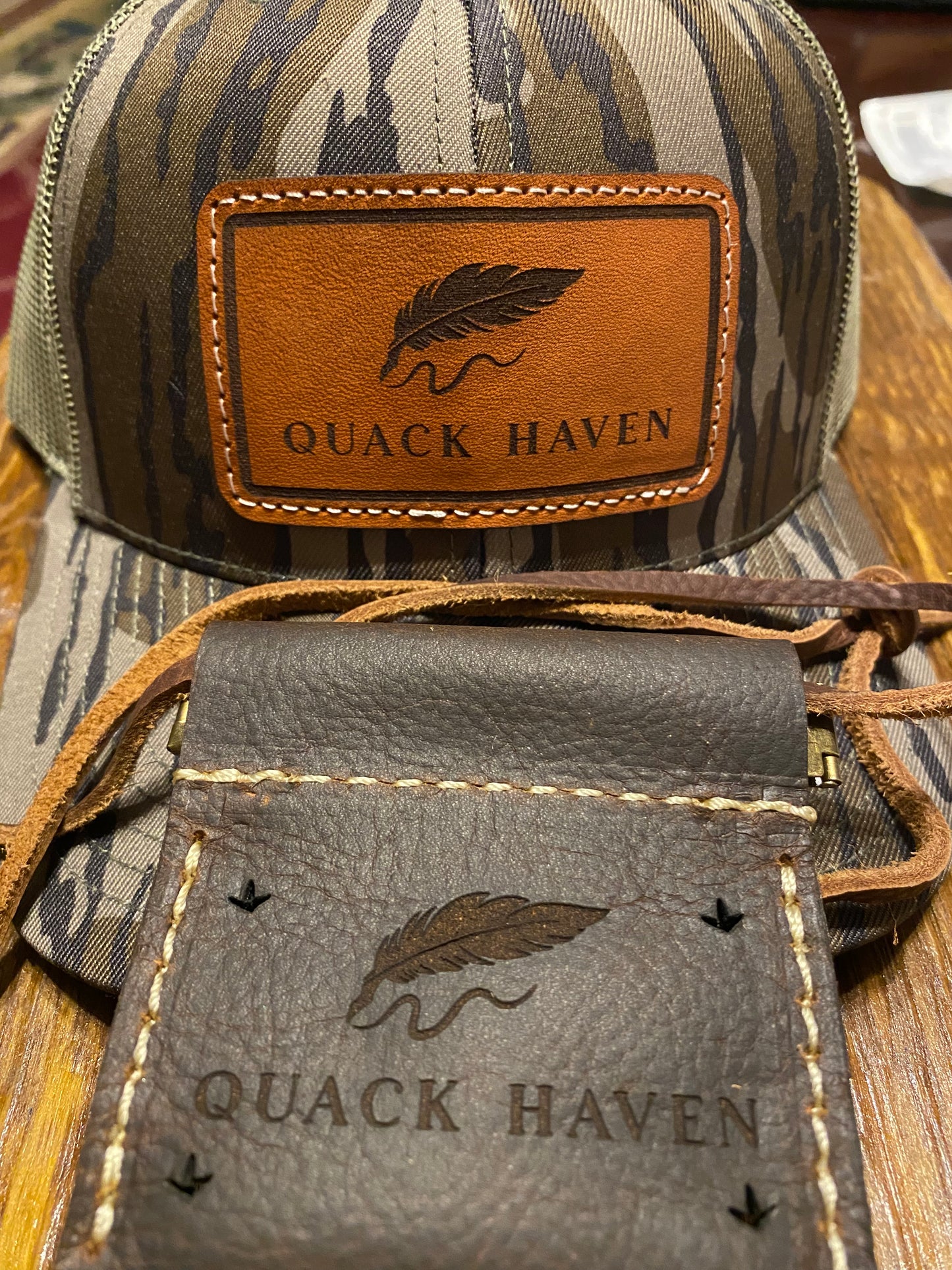 Turkey Leather Call Pouch