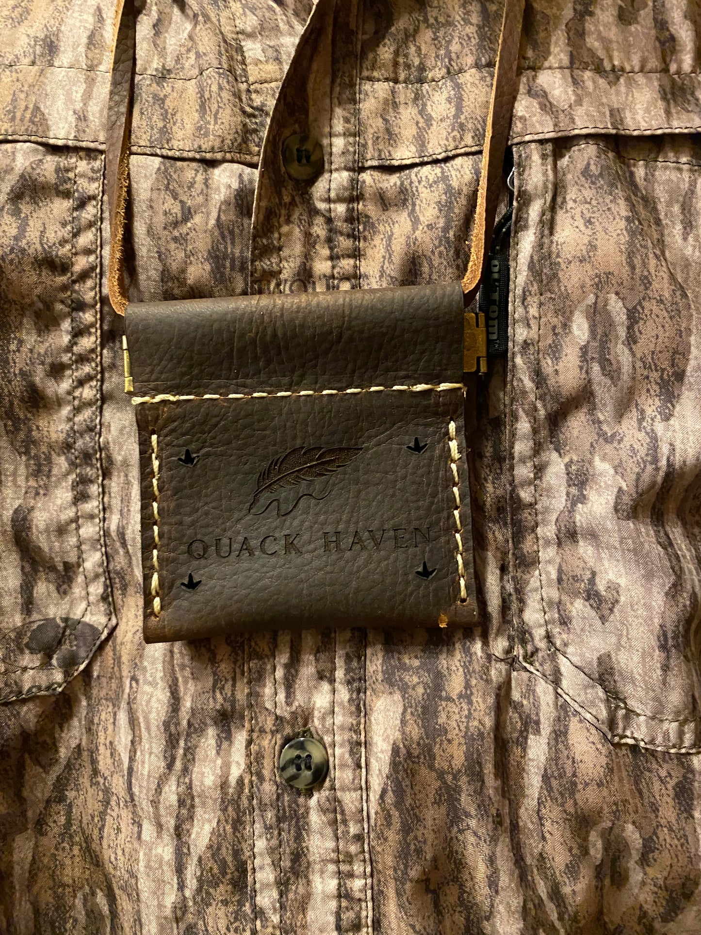Turkey Leather Call Pouch