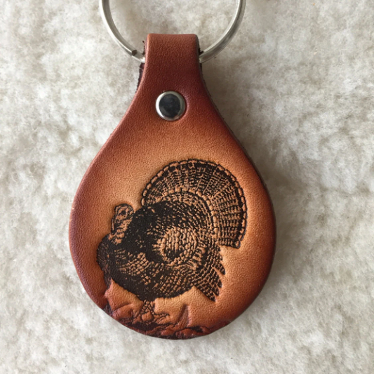 Wildlife Keychain - Hunting Fishing: Turkey